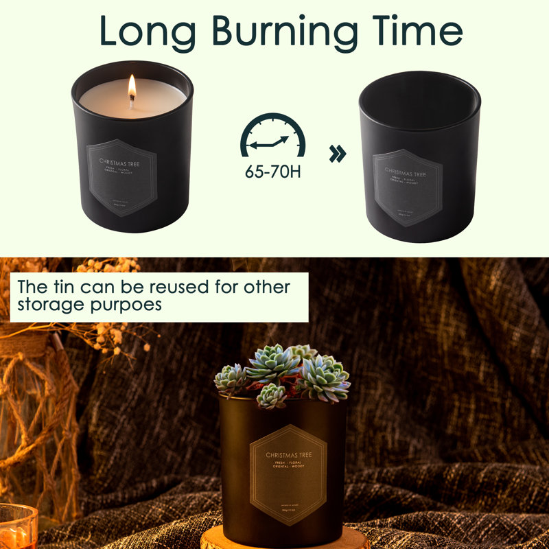Scented Jar Candle, Christmas Tree