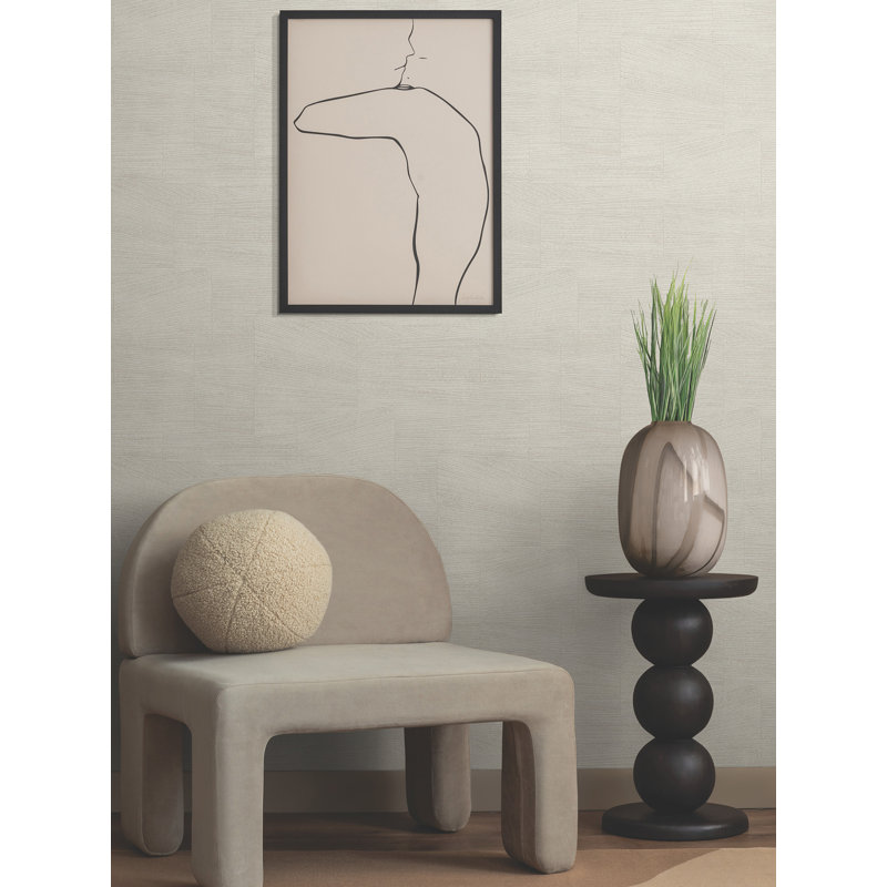 Papier peint géométrique supérieur, Lin