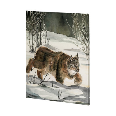 Life in North I by Melody Ducharme a Hand Embelished Textured Canvas