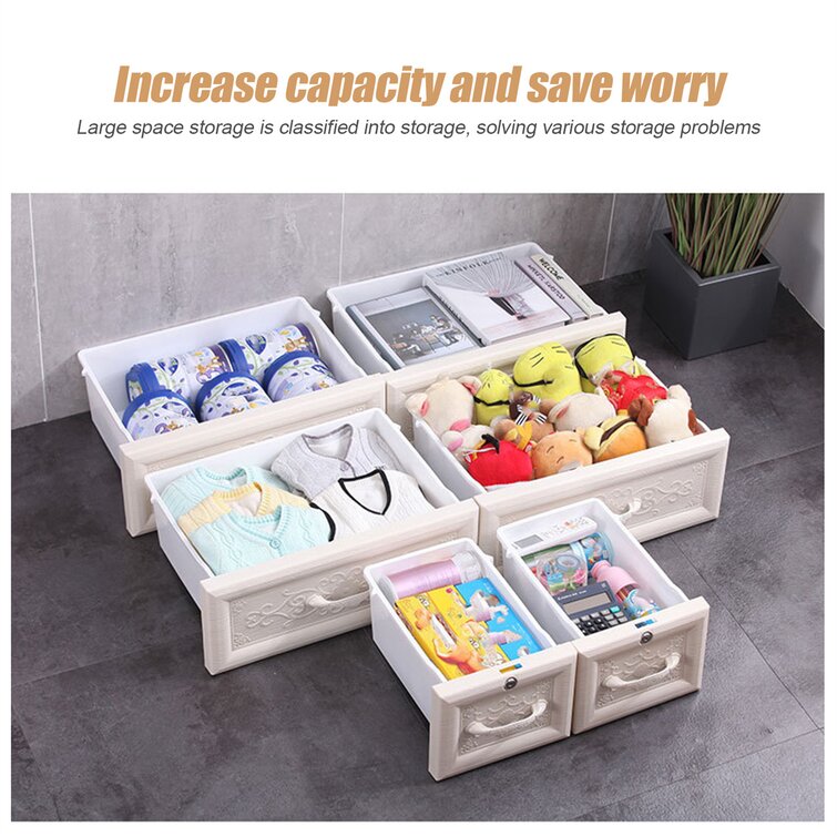 YYBSH 6 Plastic Drawer Storage Chest & Reviews