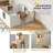 Whelping Box for Dogs and Puppies, Dog Whelping Box with Waterproof Pee Pad, Adjustable Height Door, for Large Dogs Indoor Use, 49" x 47" x 19"