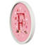 «Valentine Things Monogram - F Round», reproduction encadrée blanche