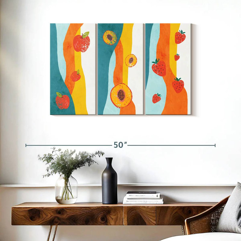 Yarlin Boho, fruits d'été, H 24 po x l 38 po