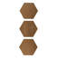 Plancher de vinyle à peler et coller BaseMore HEX 12 mil x l 5,75 po-87458934