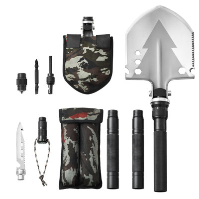 Jarmaine Survival Shovel 11 en 1