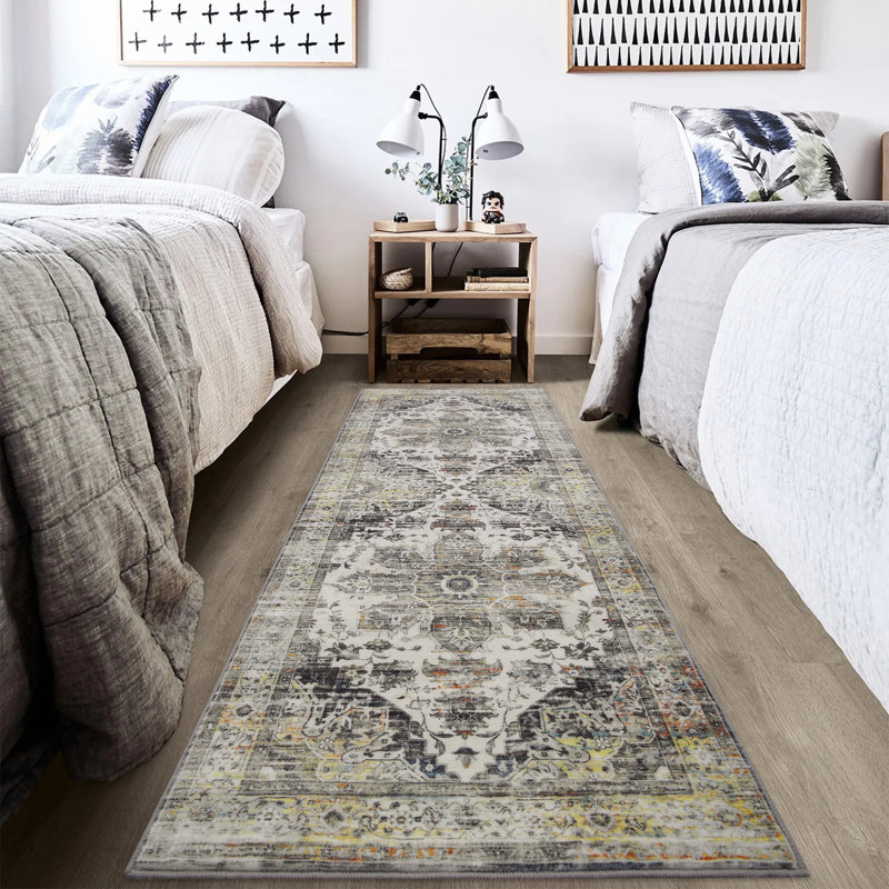 Tapis piaf avec envers antidérapant, Tapis de couloir 2 pi x 6 pi