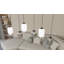 Atmanand 4 - Light Matte Black Pendant-84170984