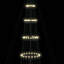  LED Christmas Tree 160 x 160 x 500 cm Metal-1087564528