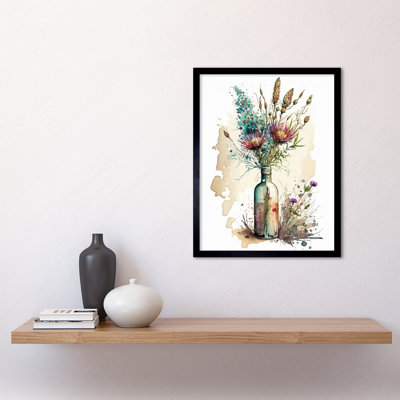 Cayeman Single Picture Frame Print