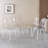 5pcs Dining Table Set (White)