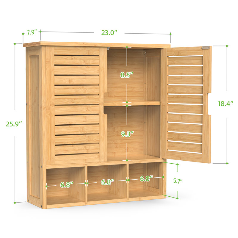 Bamboo Bathroom Cabinet