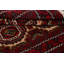 Tapis unique en laine noué à la main Balouch rouge / beige / noir 3 pi 5 po x 6 pi 4 po New Age