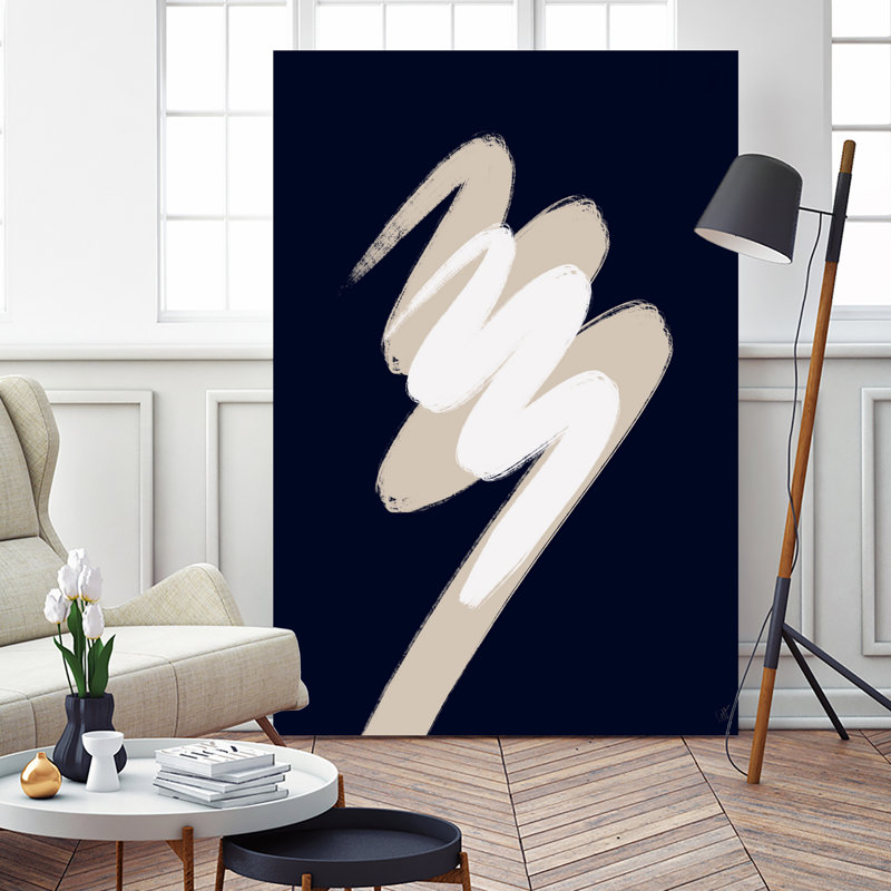 " Scandi Abstract 4 ", 72" H x 72" W x 1.5" D