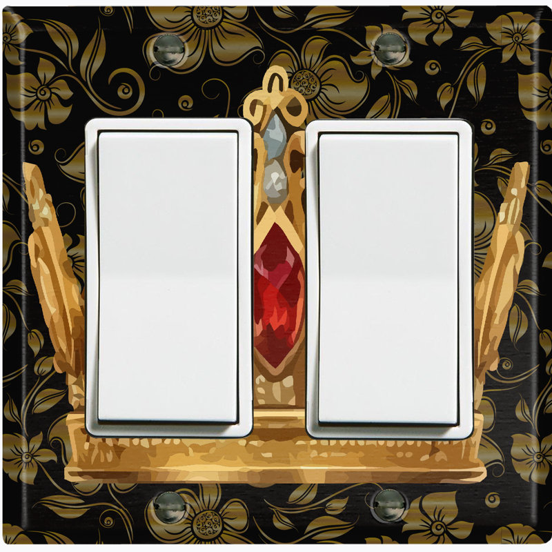 Elegant Red Jewel Crown