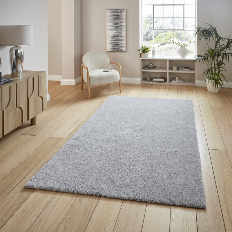 Solid Colour Table Tufted Area Rug, Rectangle 60 x 120 cm
