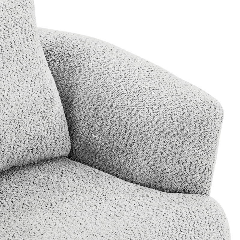 Chaise pivotante à 360 °, Light Grey