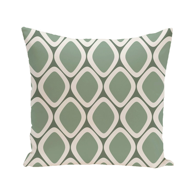 Housse et insert de coussin d'extérieur Pebbles, Thé des bois, H 18 po x l 18 po x P 1 po