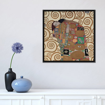 " Fulfillment, Square " by Gustav Klimt