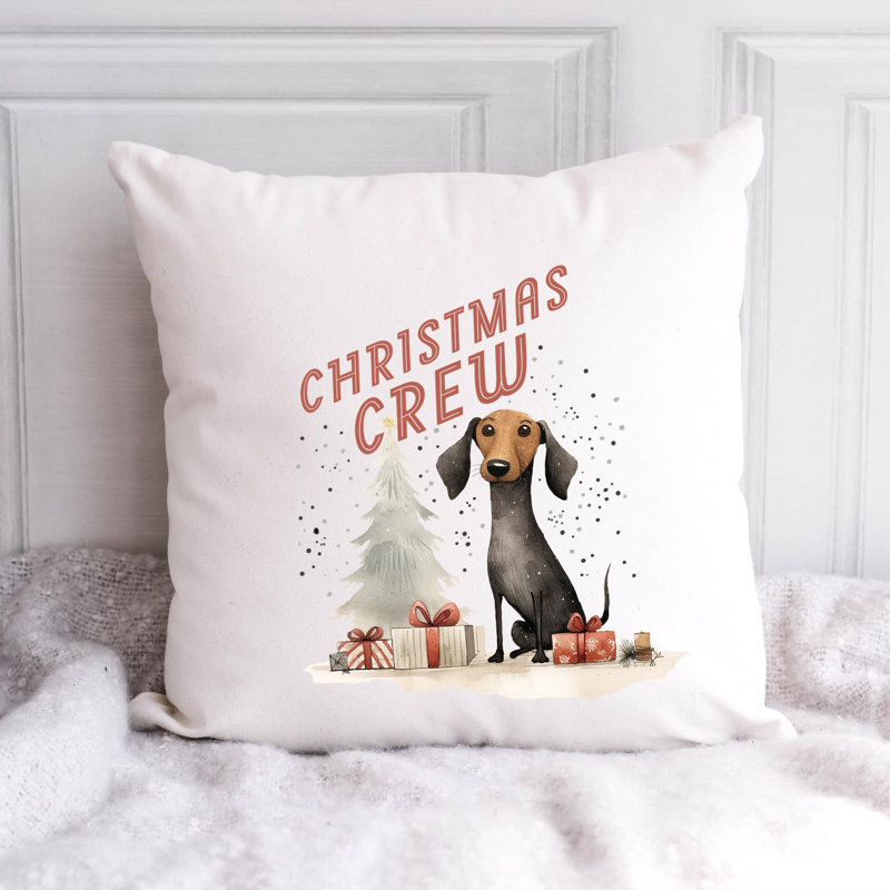 07_CozyChristmas Reversible Throw Pillow, 20" x 20"