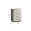 Commode 4 tiroirs Helvey