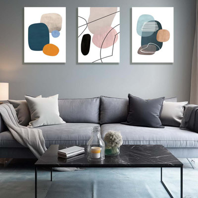 3 Piece Wrapped Canvas Print