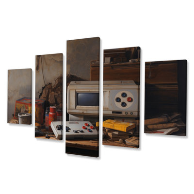 Conover - Entertainment Canvas Art Print - 5 Panels