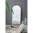 30" X 65"  Hand Carved Rose Antique Mirror Frame-1813920991