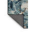 Tapis gris soyeux et moelleux-101424648