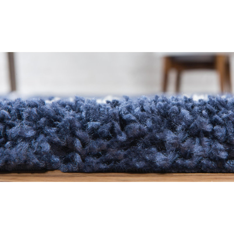 Paquette Geometric Shag Area Rug, Runner 79 x 183cm