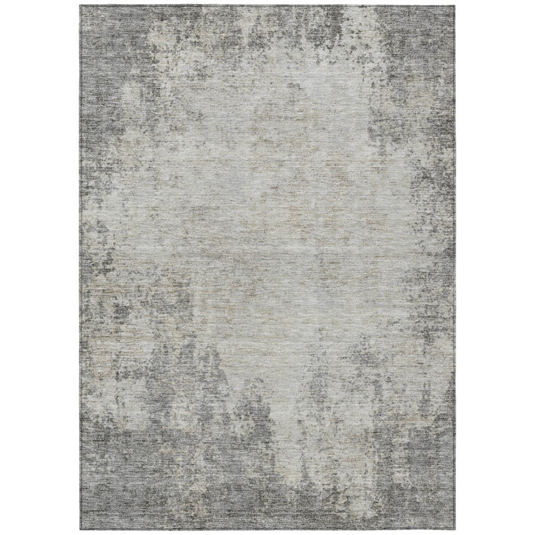 Aleighna Area Rug with Non-Slip Backing