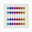 Serviettes de table en satin de coton Merry