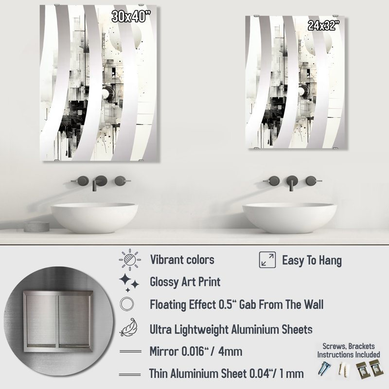 Marlow Rectangle Mirror, 40" x 30"
