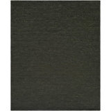 Astana Hand Knotted Wool Area Rug in Black