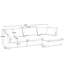 Canapé modulaire en chenille crème, siège moderne et confortable avec canapé modulaire luxueux, canapé pour la maison,