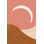 Desert Sunrise II - reproduction sur toile tendue