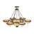 Alonzo 17 - Light Dimmable Wagon Wheel Chandelier