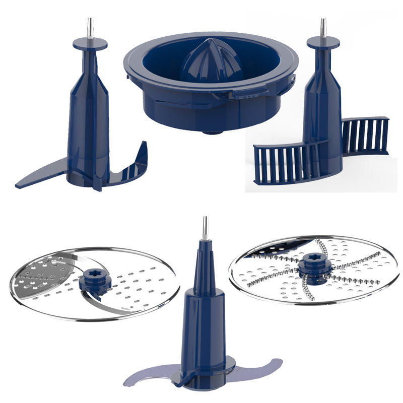 NutriChef Multifunction Replacement Parts Food Processor