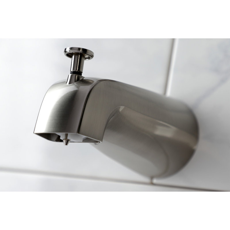 Kingston Brass Single-Handle Tub and Shower Faucet, Brushed Nickel