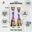 NCAA LSU - Haut-parleur Bluetooth Tigers Tie-Dye Magma | 16,5 po-135091524