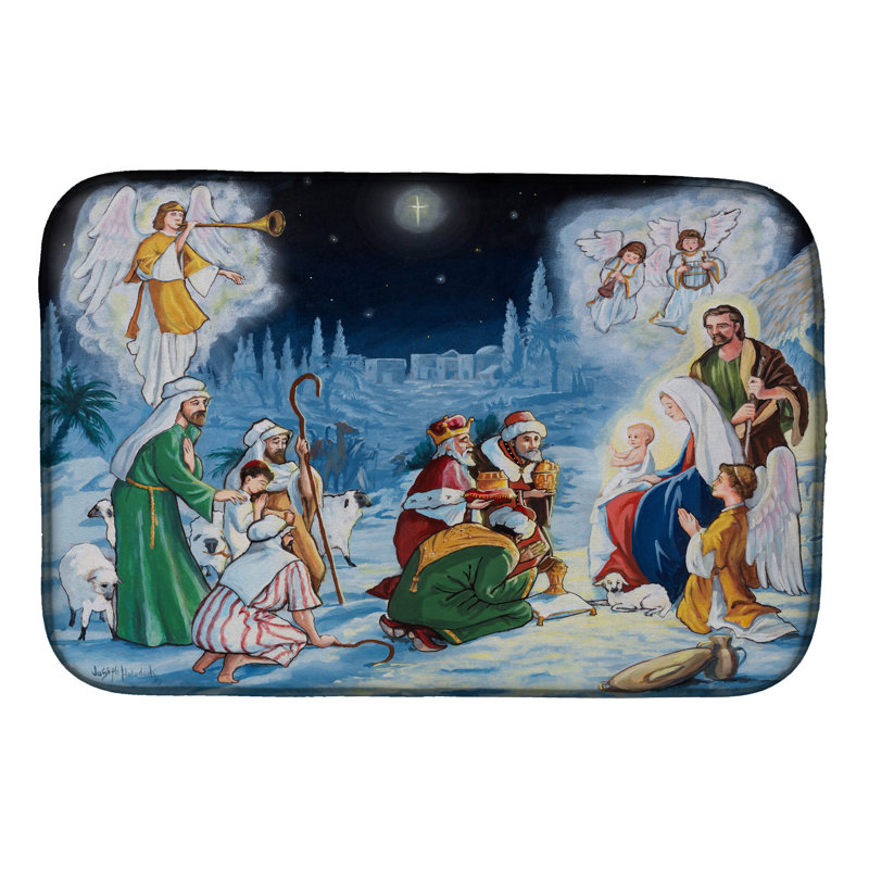 Tapis de nativité Nativité né à Bethléem