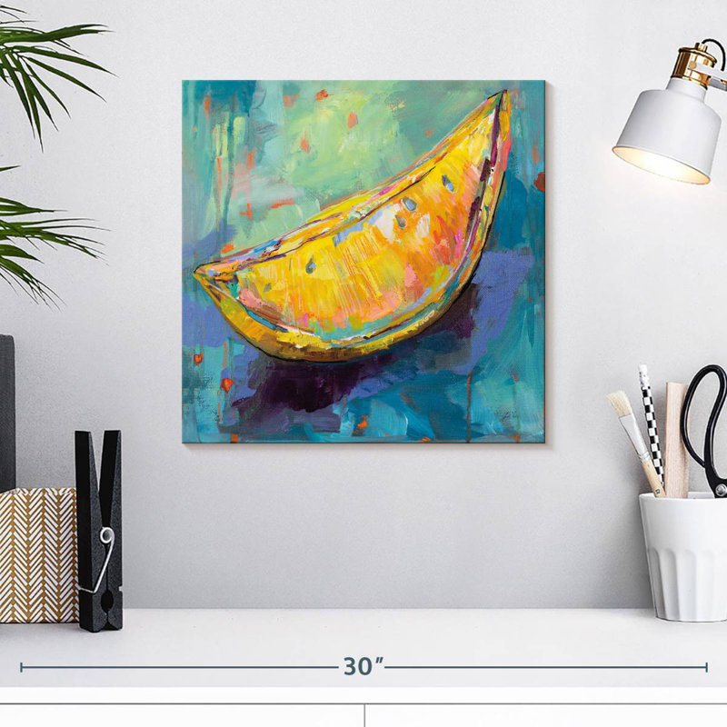 Yarlin Lemon Wedge, 16" H x 16" W