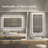 Amirie Rectangular Bathroom Led Mirror Backlit Touch Switch Dimmable 3CCT Anti-fog-88546389