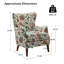 Alayzhia 72.39cm W Country Upholstered Armchair with Wingback-1925736793