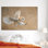 Faune élégante: impression sur toile pour un décor de cuisine moderne, toiles encadrées dorées 1P