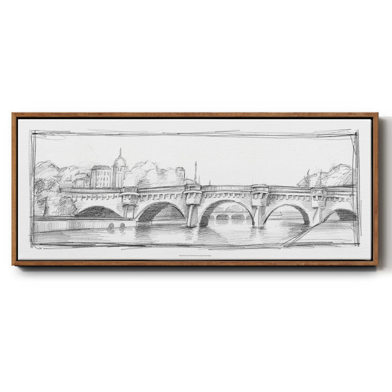 Pont Neuf- Framed Canvas
