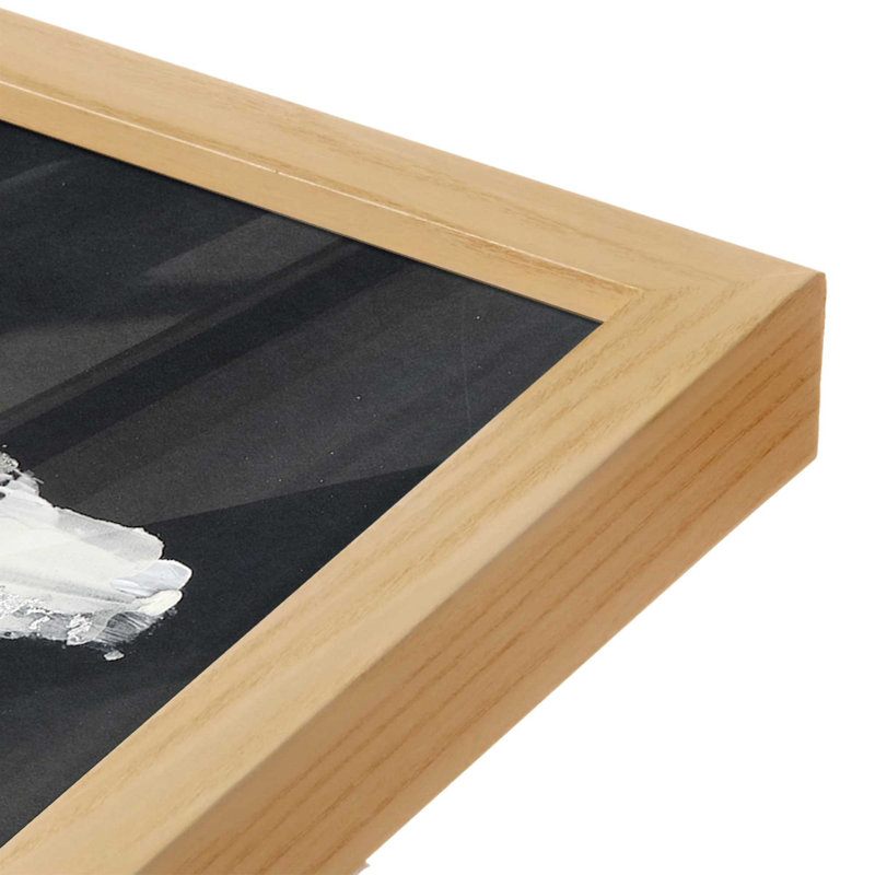 «Structural Dissonance I» par Melissa Wang, reproduction d'art, Tanné, Impression sur cadre ouvert sans papier mat