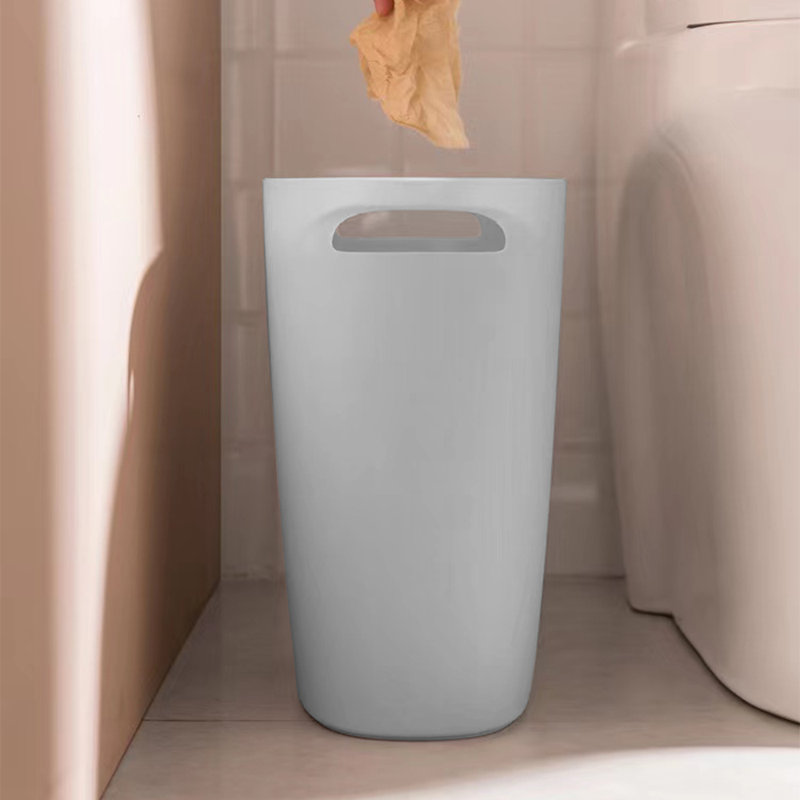 Poubelle en plastique 5 gallons, gris