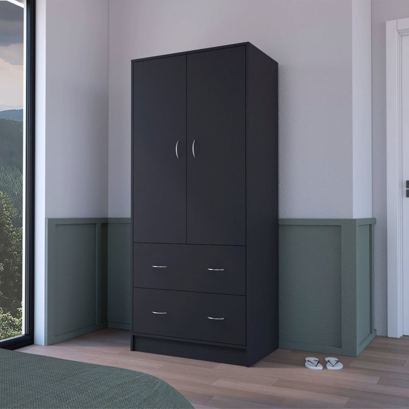 Armoire, pour salon, chambre à coucher, Noir