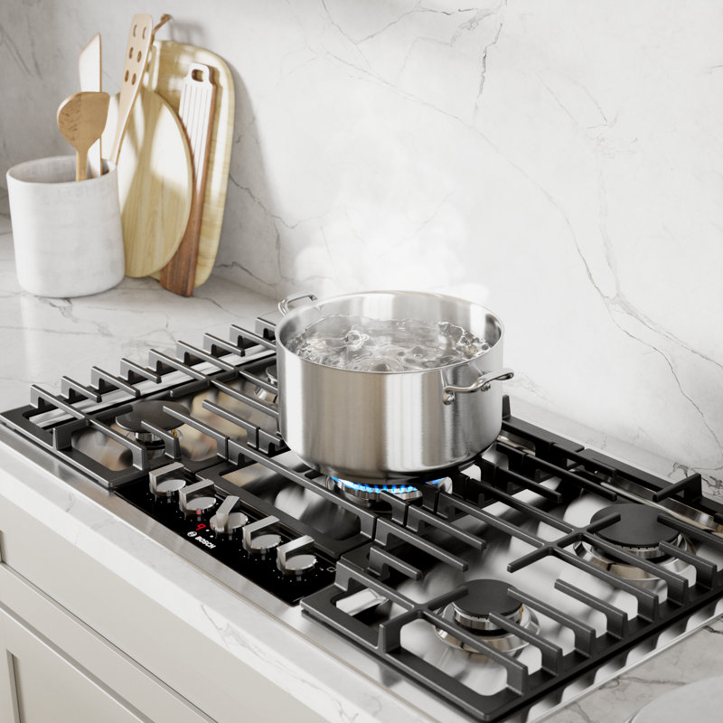 Benchmark Series Benchmark,36' Gas Cooktop,5 Burner,SS