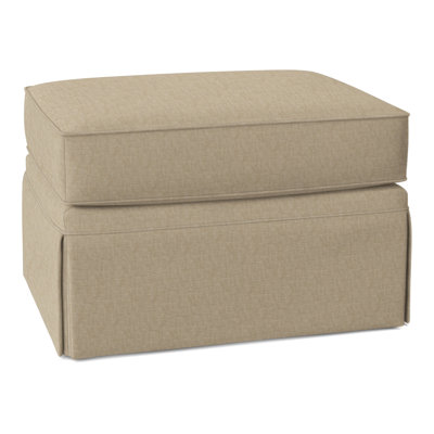 Savannah Linen Ottoman